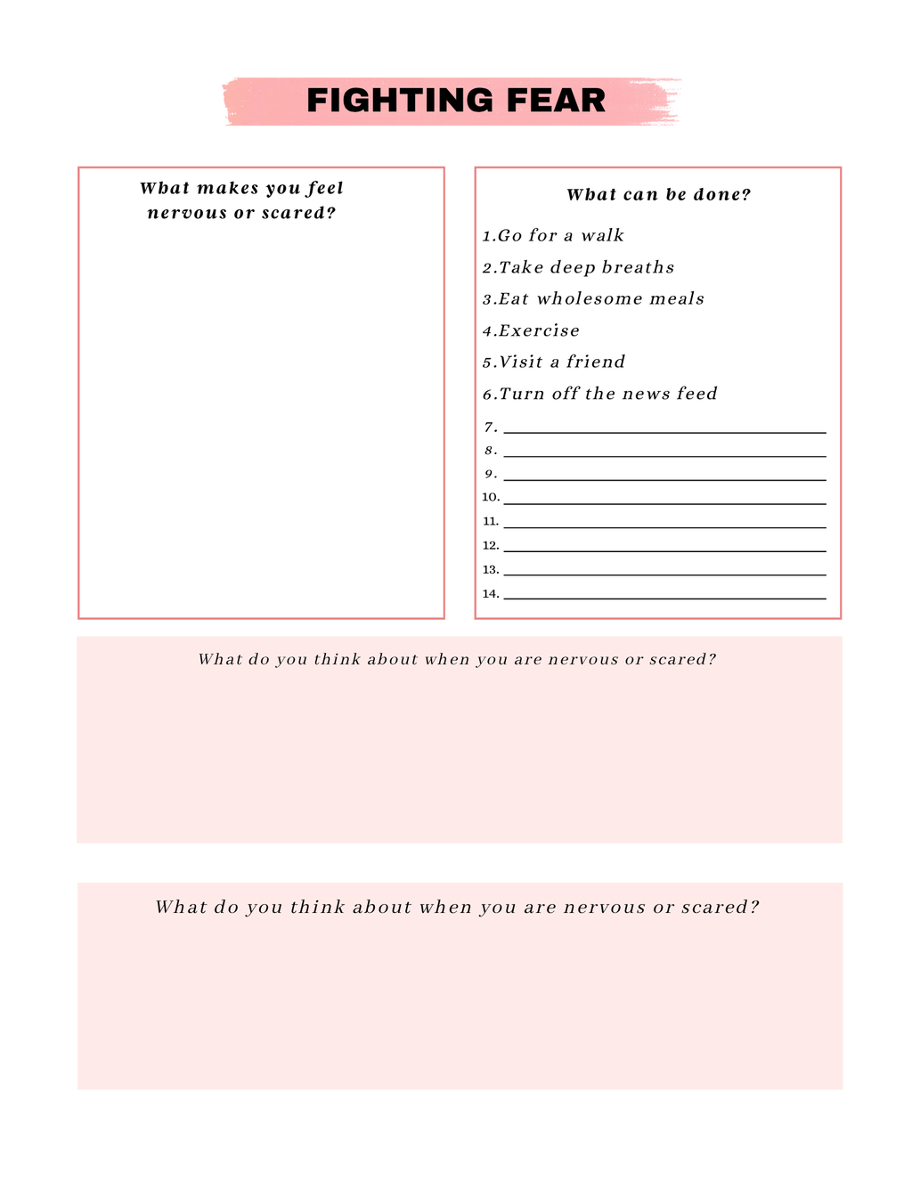 Mental Health Bundle