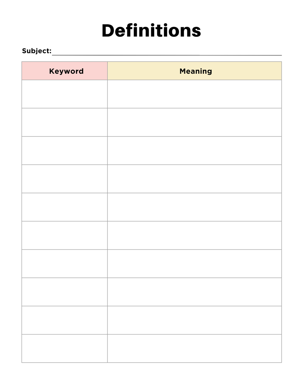 Student Success Organizer