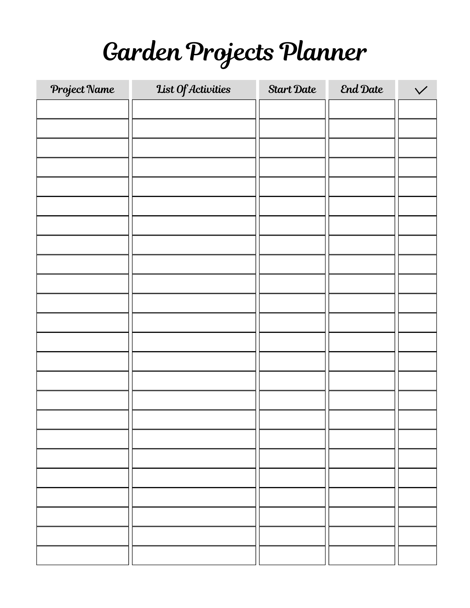 Ultimate Garden Planner