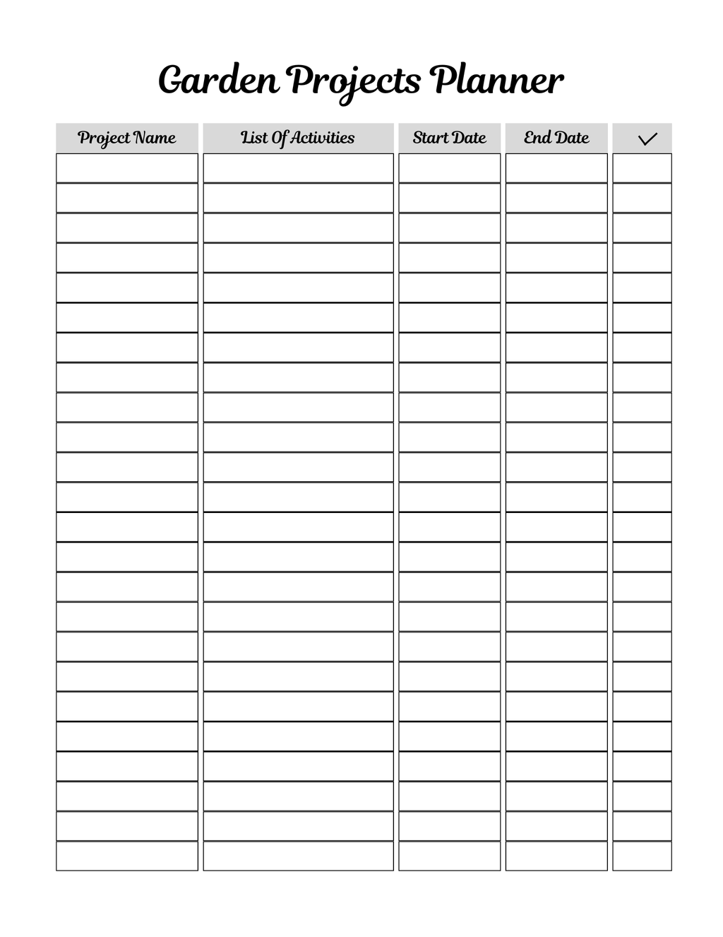 Ultimate Garden Planner