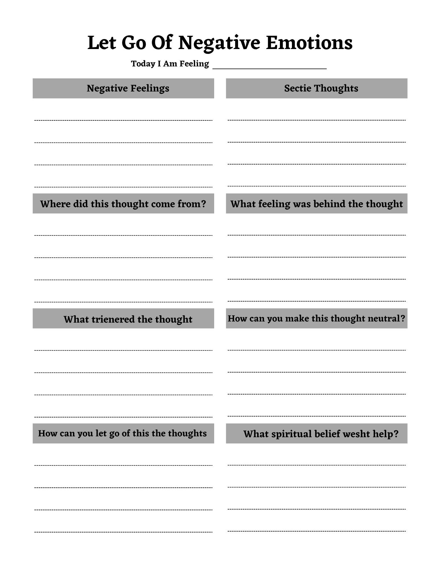 Spiritual Awakening Workbook