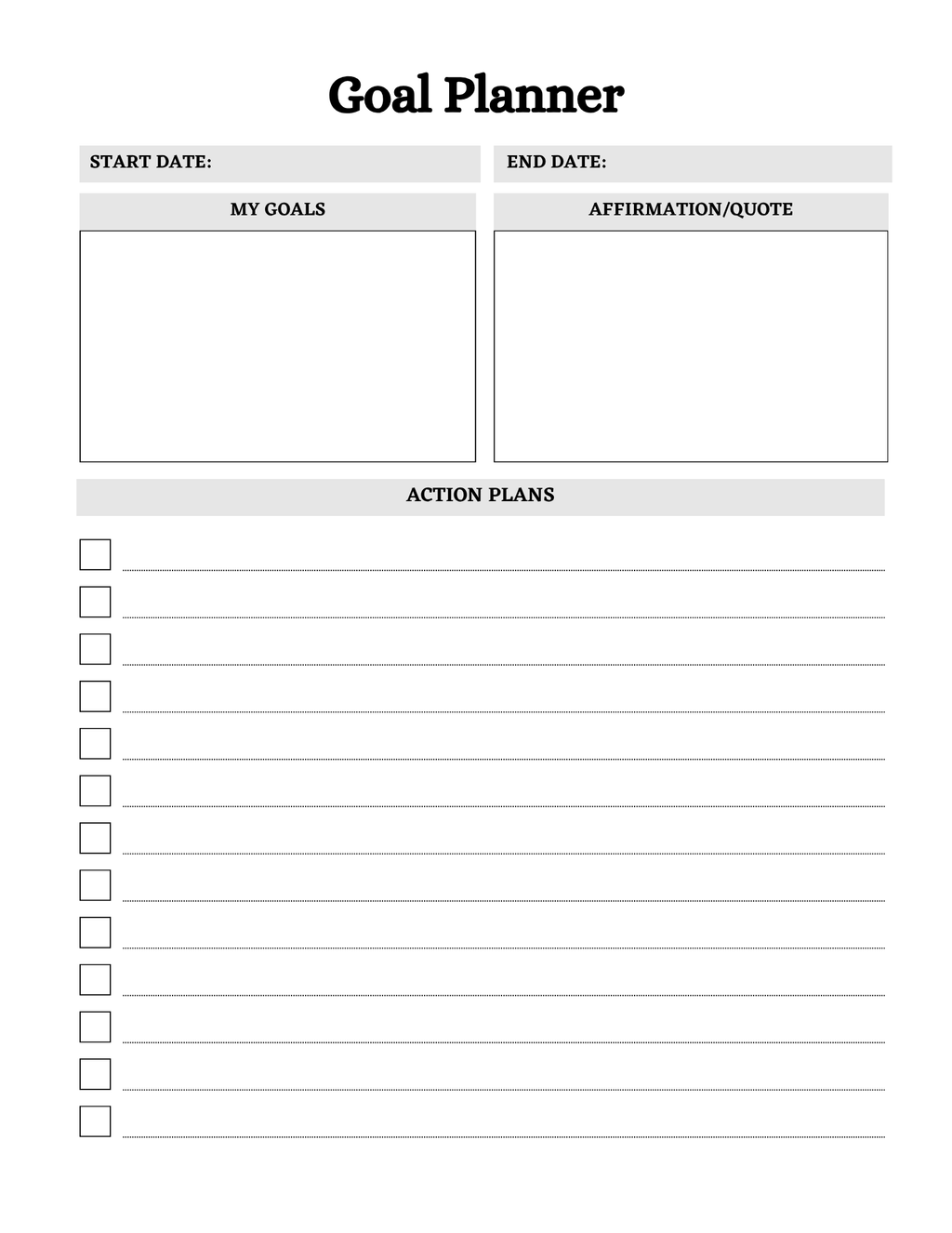 Mental Health Planner 56 Colorful