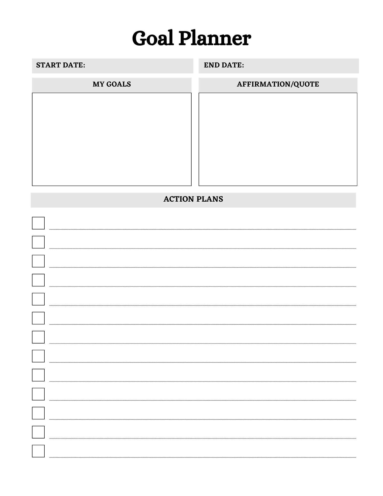 Mental Health Planner 56 Colorful