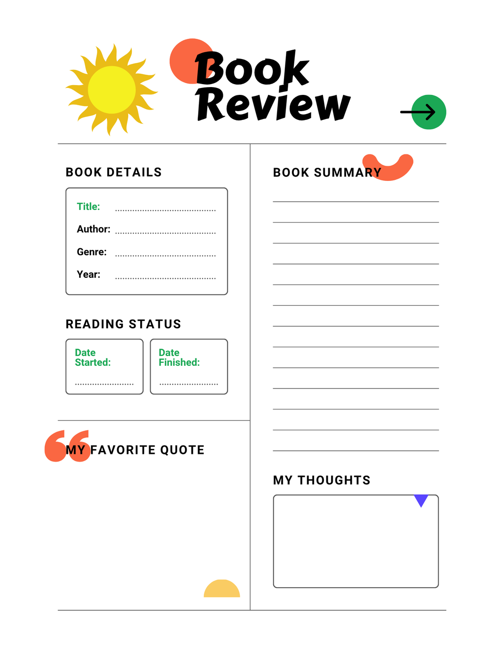 Summer Adventure Planner