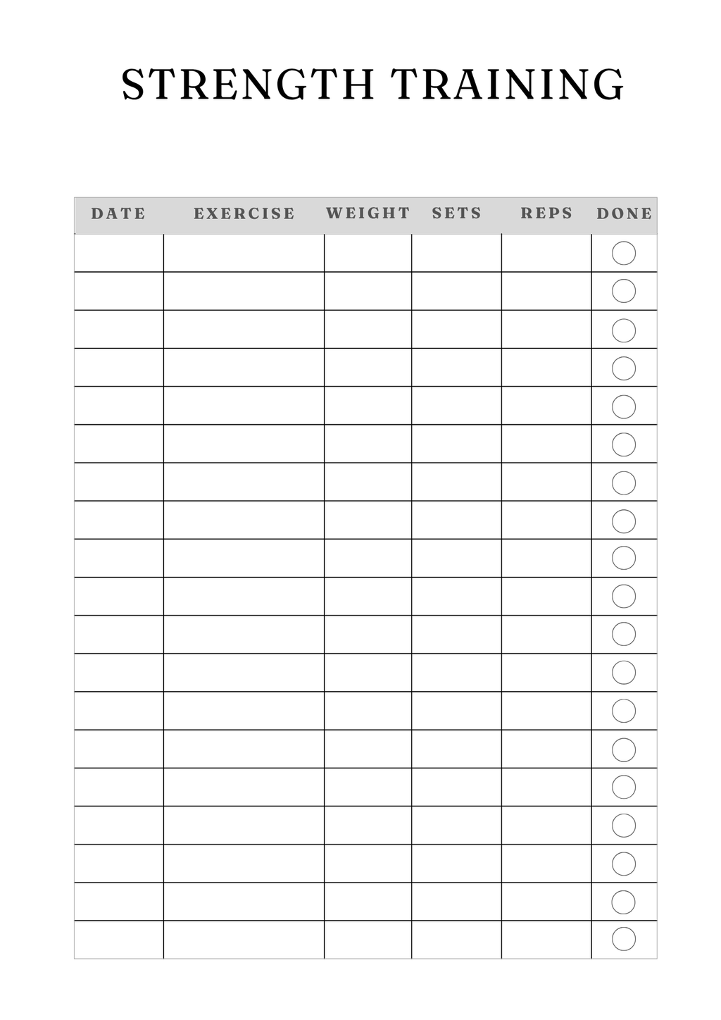 Ultimate Fitness Planner