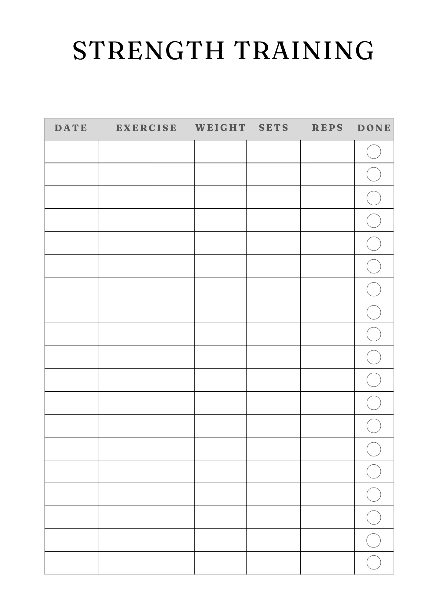 Ultimate Fitness Planner