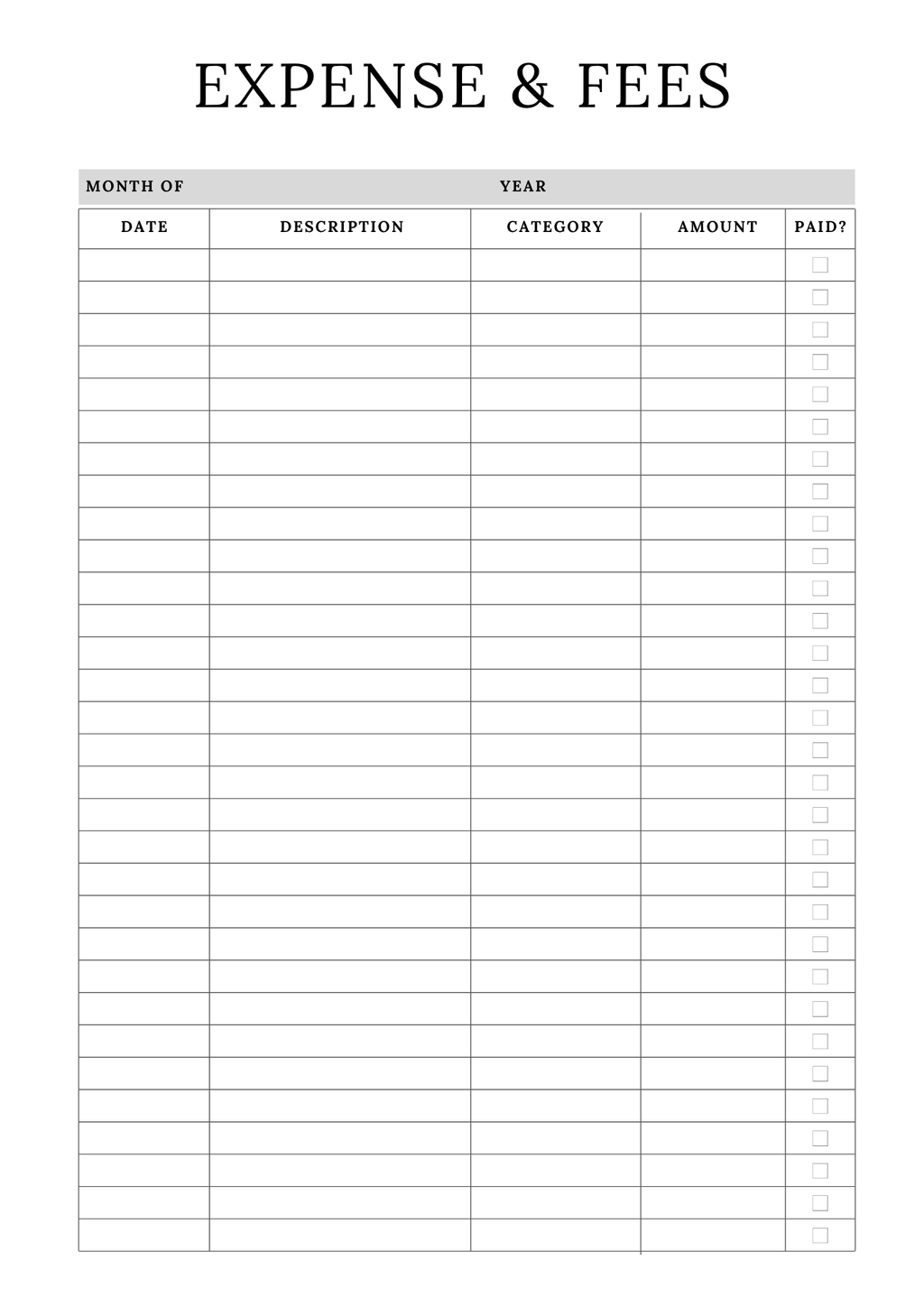 Complete Online Shop Planner