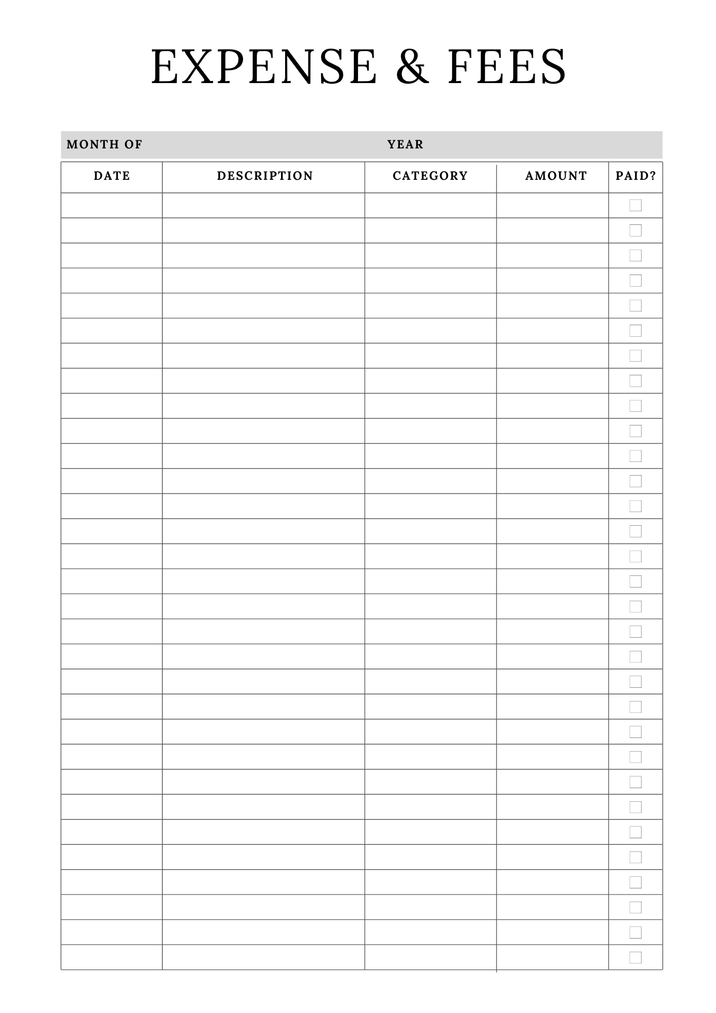 Complete Online Shop Planner