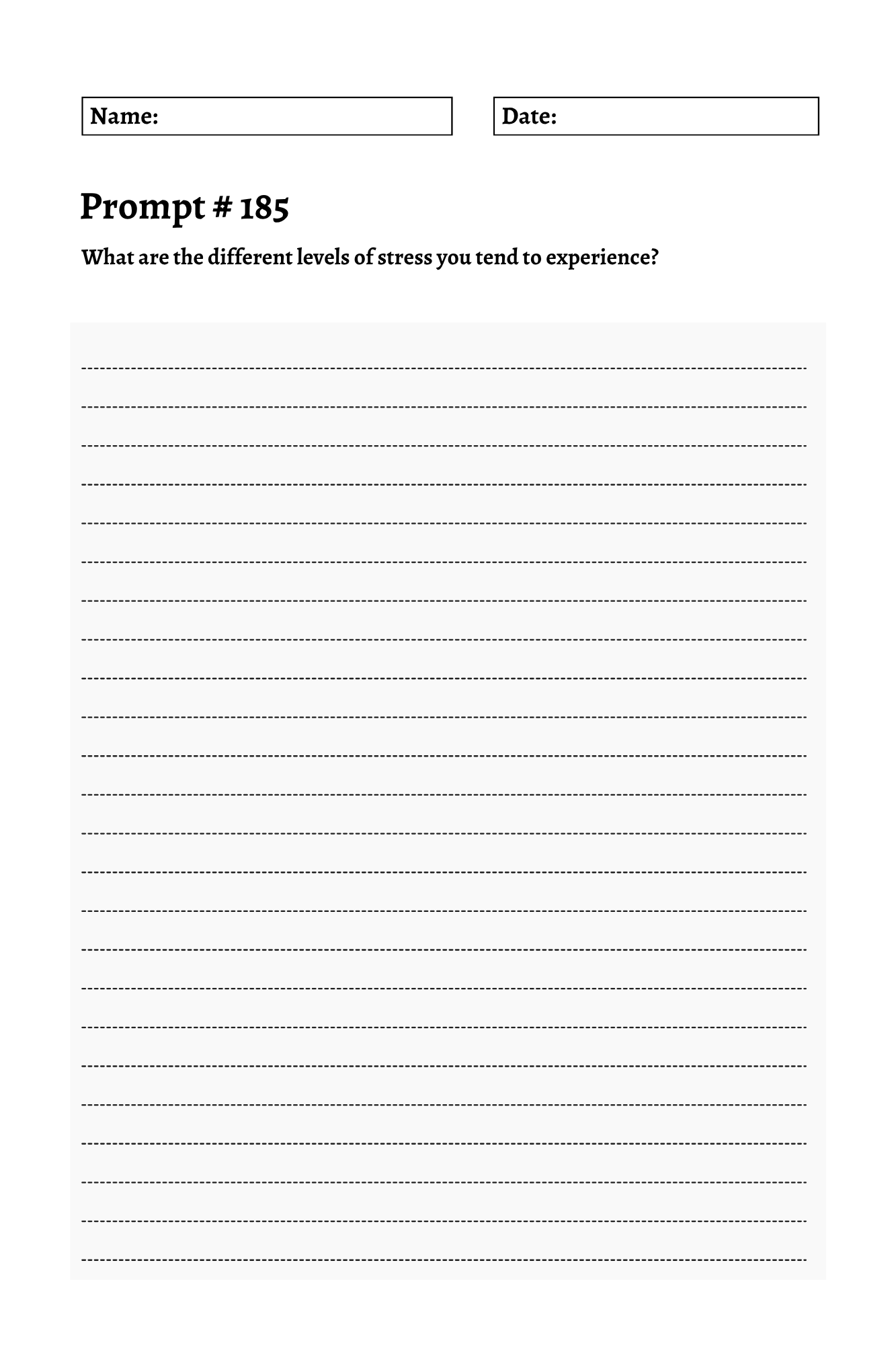 200 Mental Health Journey Prompts