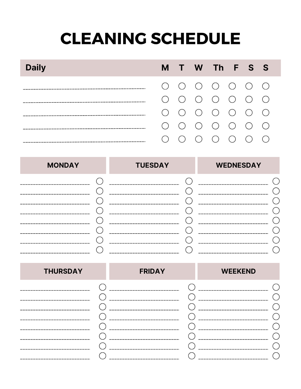 Home Maintenance Planner