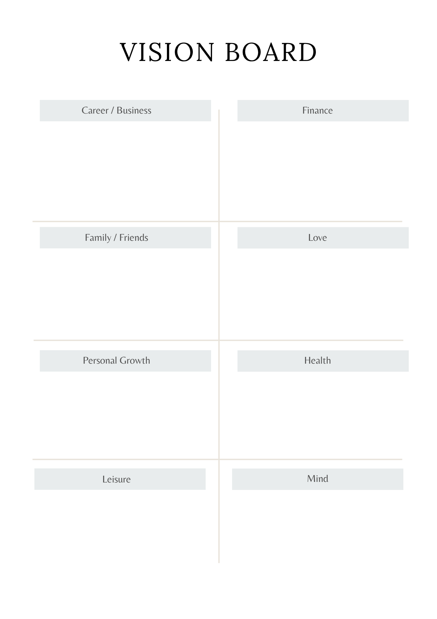Law of Attraction Mastery Planner
