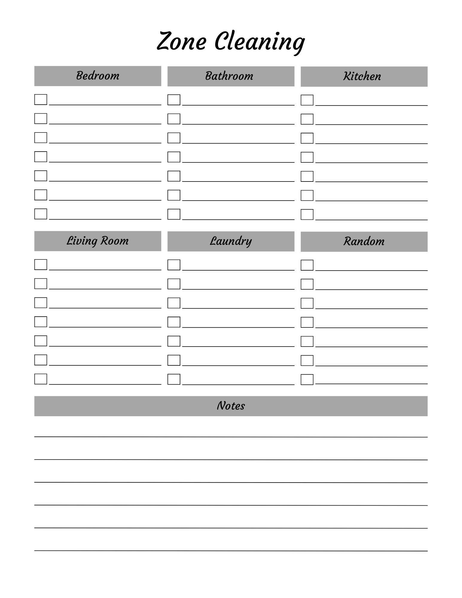 Ultimate Cleaning Planner