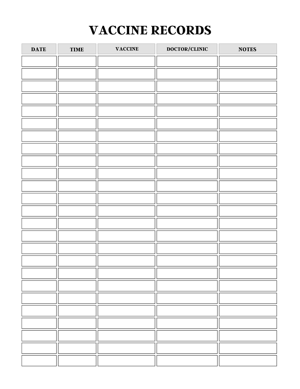 Comprehensive Health Care Planner
