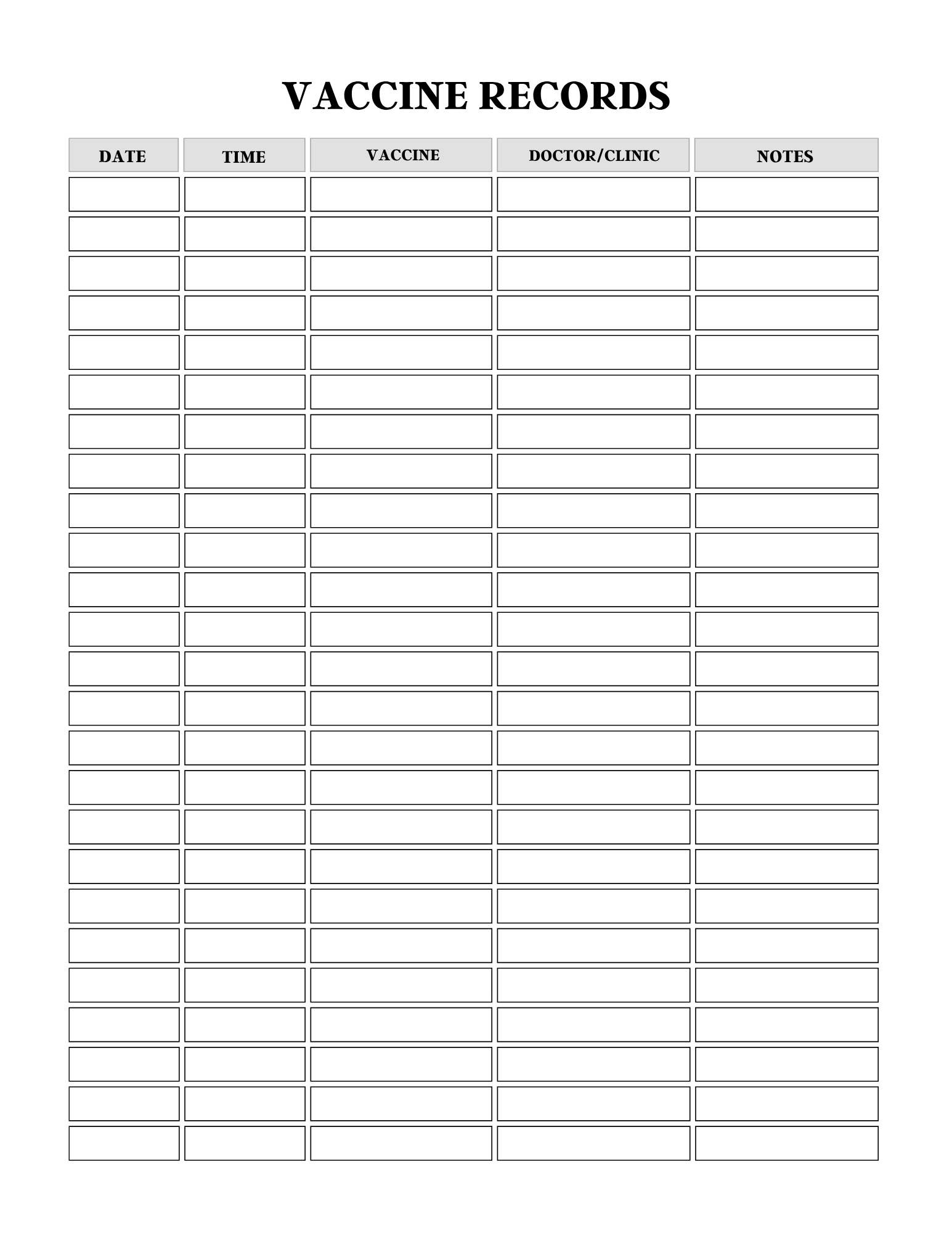 Comprehensive Health Care Planner