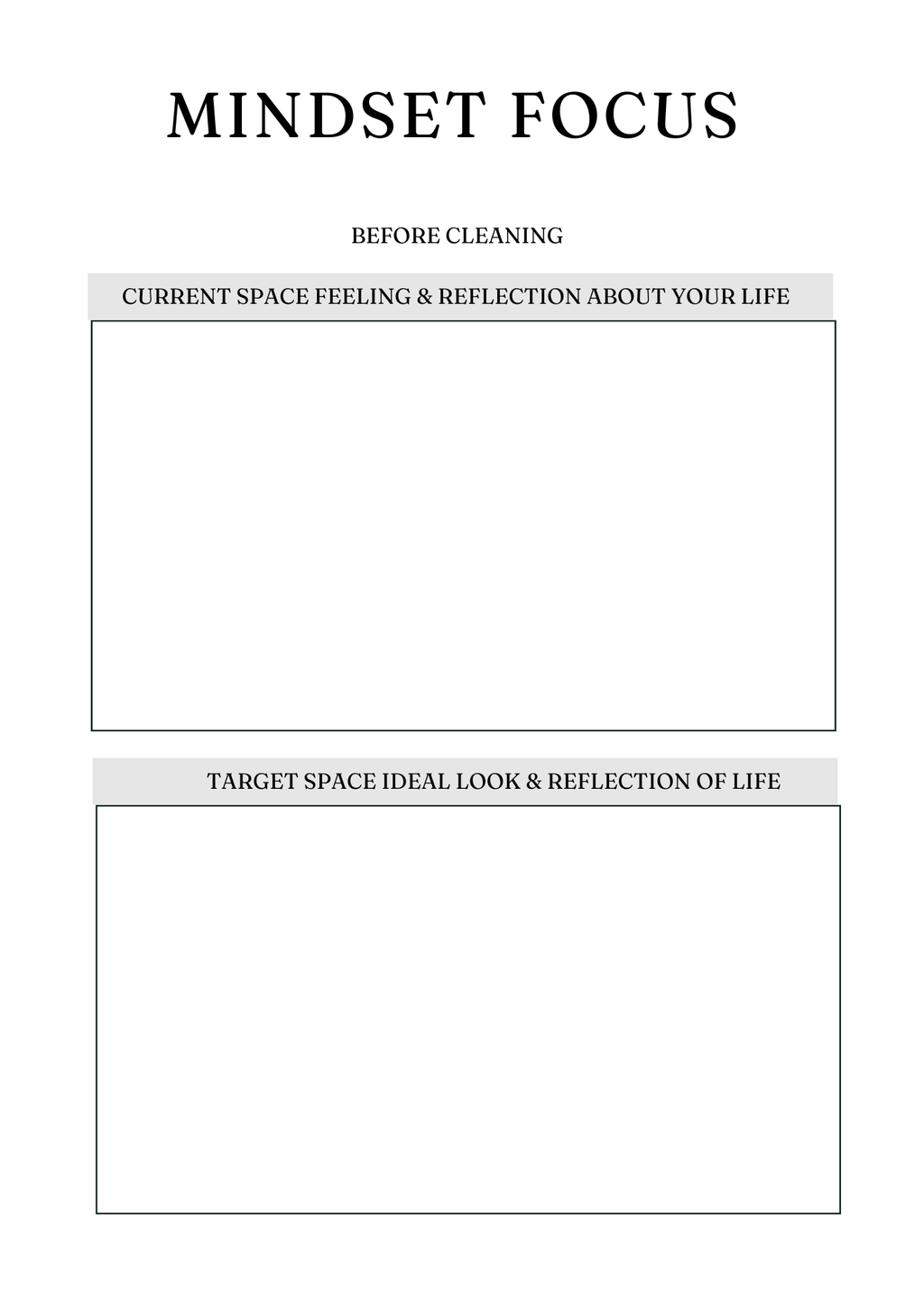 Ultimate Decluttering & Cleaning Planner