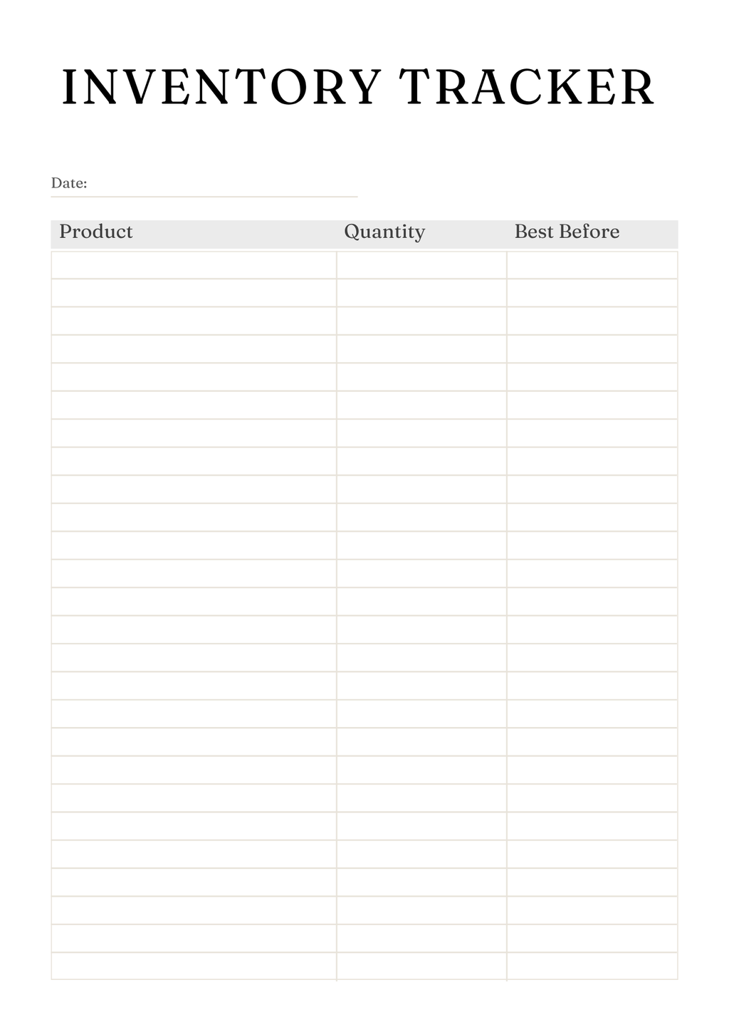 Active Life Meal Planner