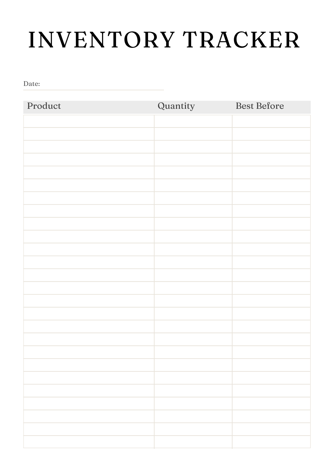 Active Life Meal Planner