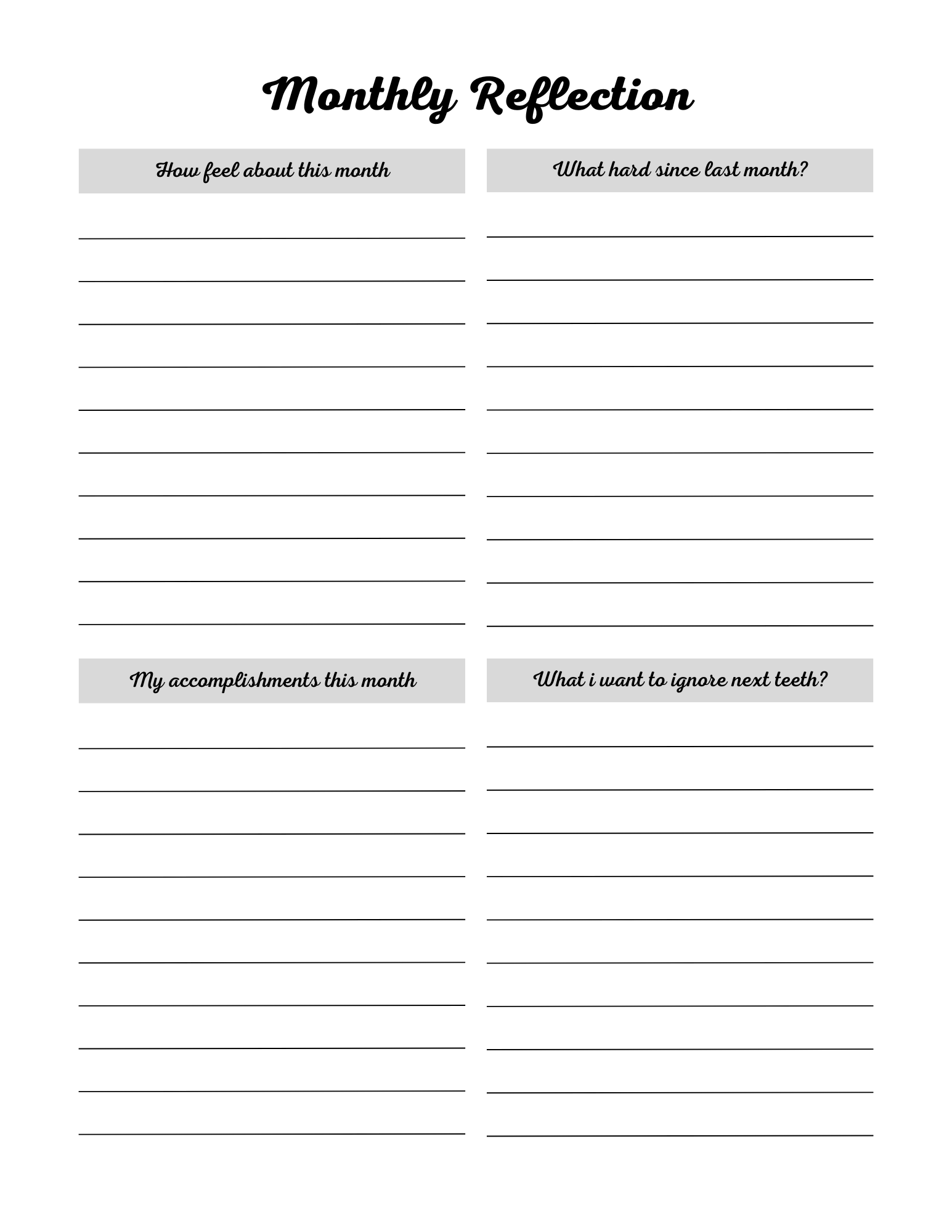 Stress Processing Journal