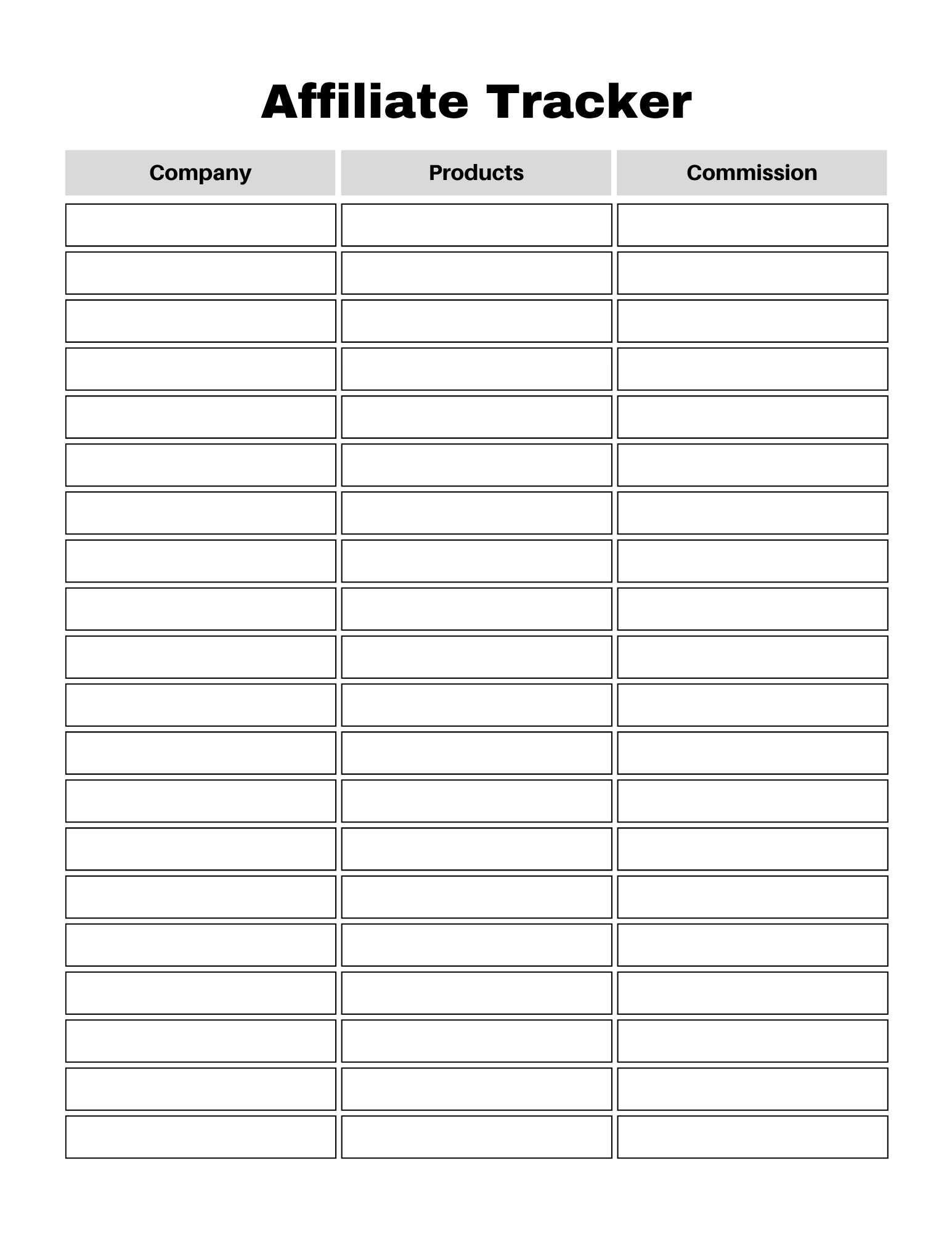 Craft Business Planner