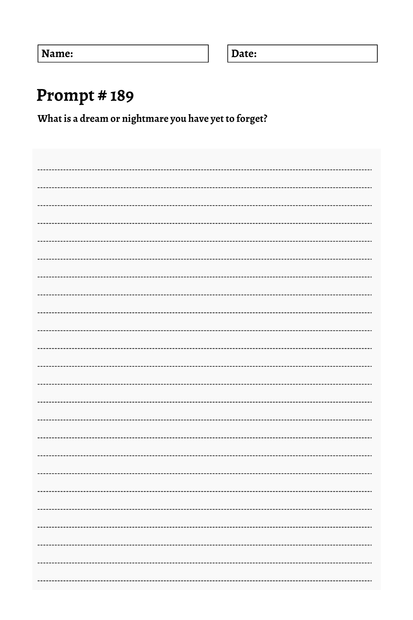 200 Mental Health Journey Prompts