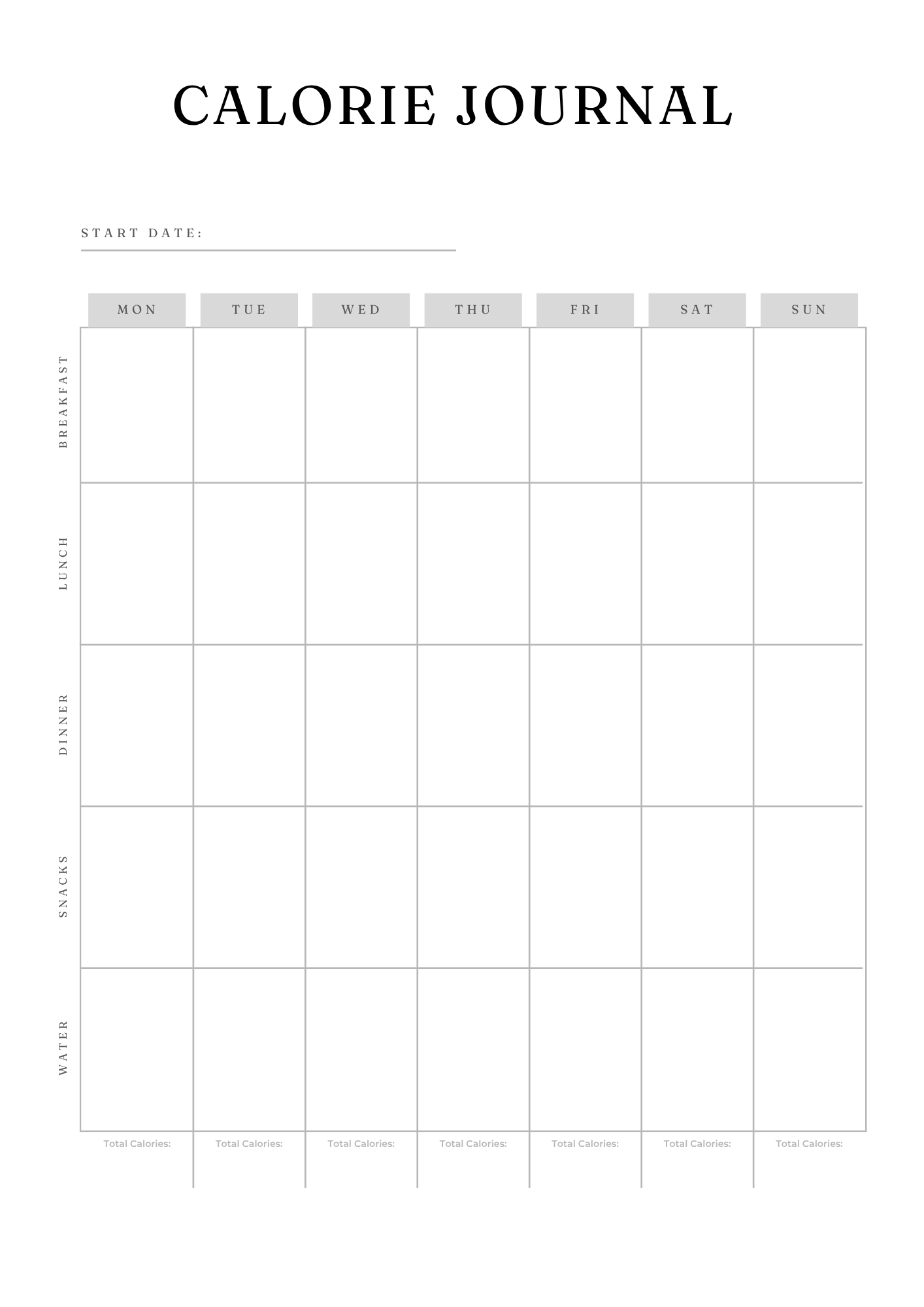 Ultimate Weight Loss Journey Planner