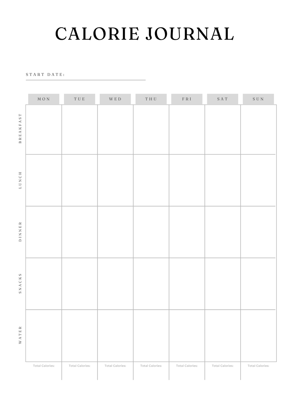 Ultimate Weight Loss Journey Planner