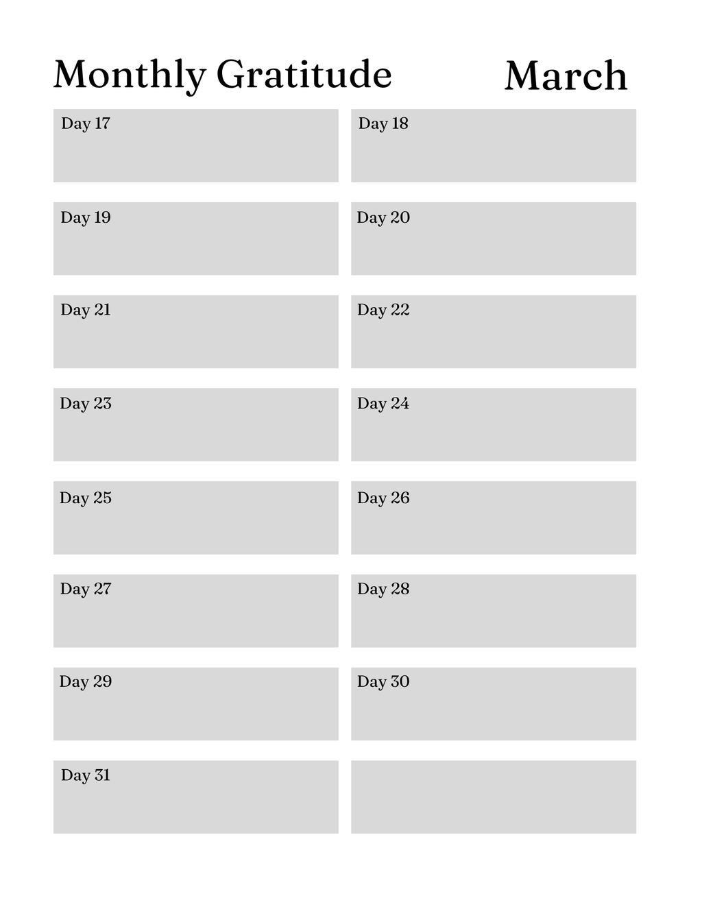 Serenity Prayer Journal