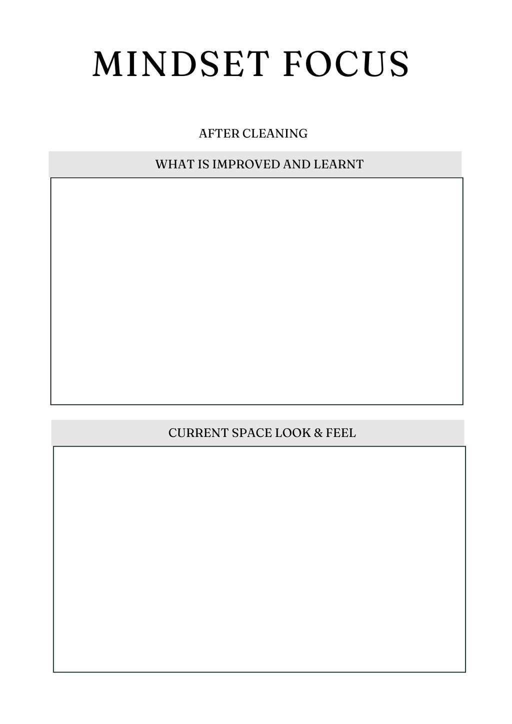 Ultimate Decluttering & Cleaning Planner