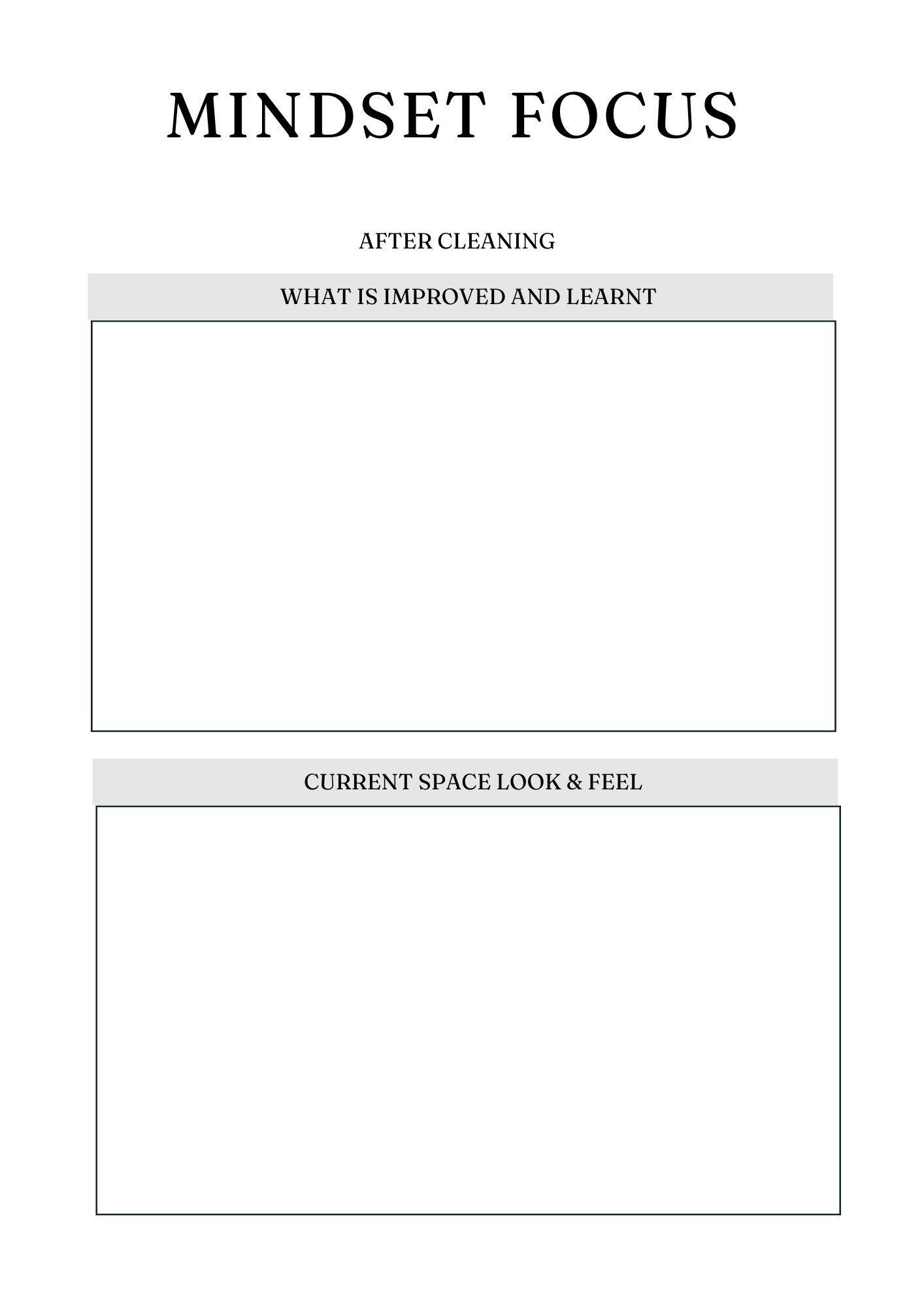 Ultimate Decluttering & Cleaning Planner