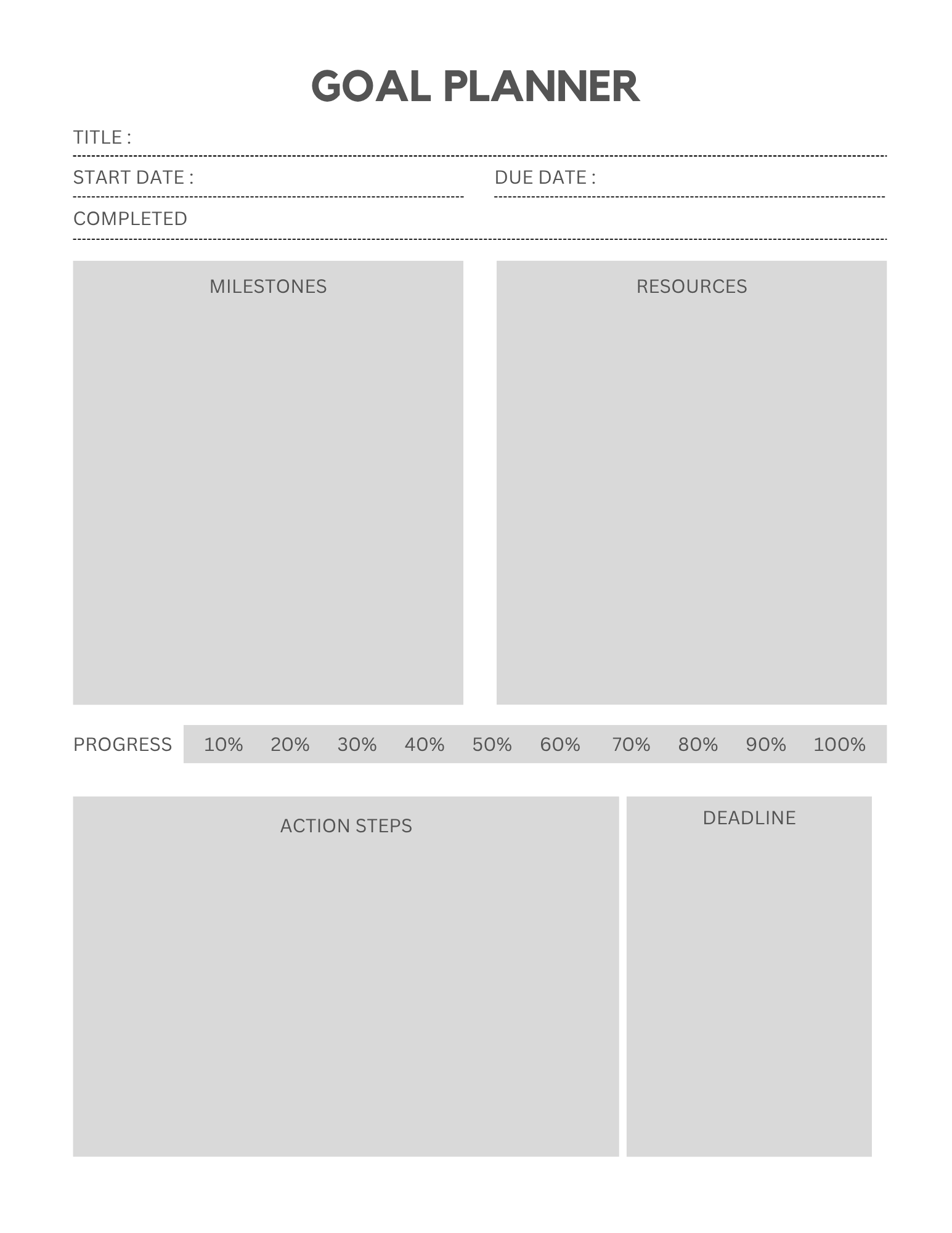 Small Business Planner