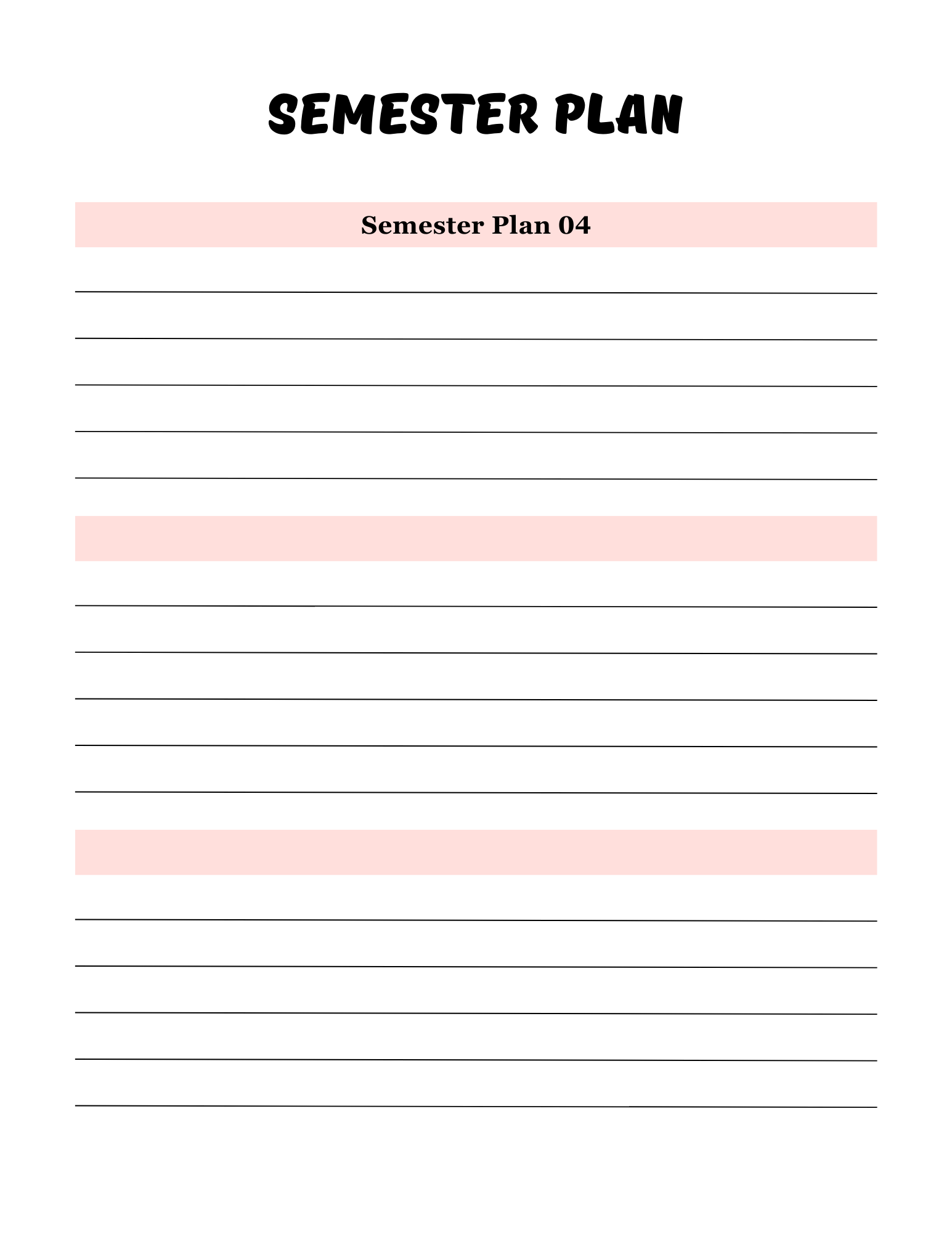 Back -to-school Planner