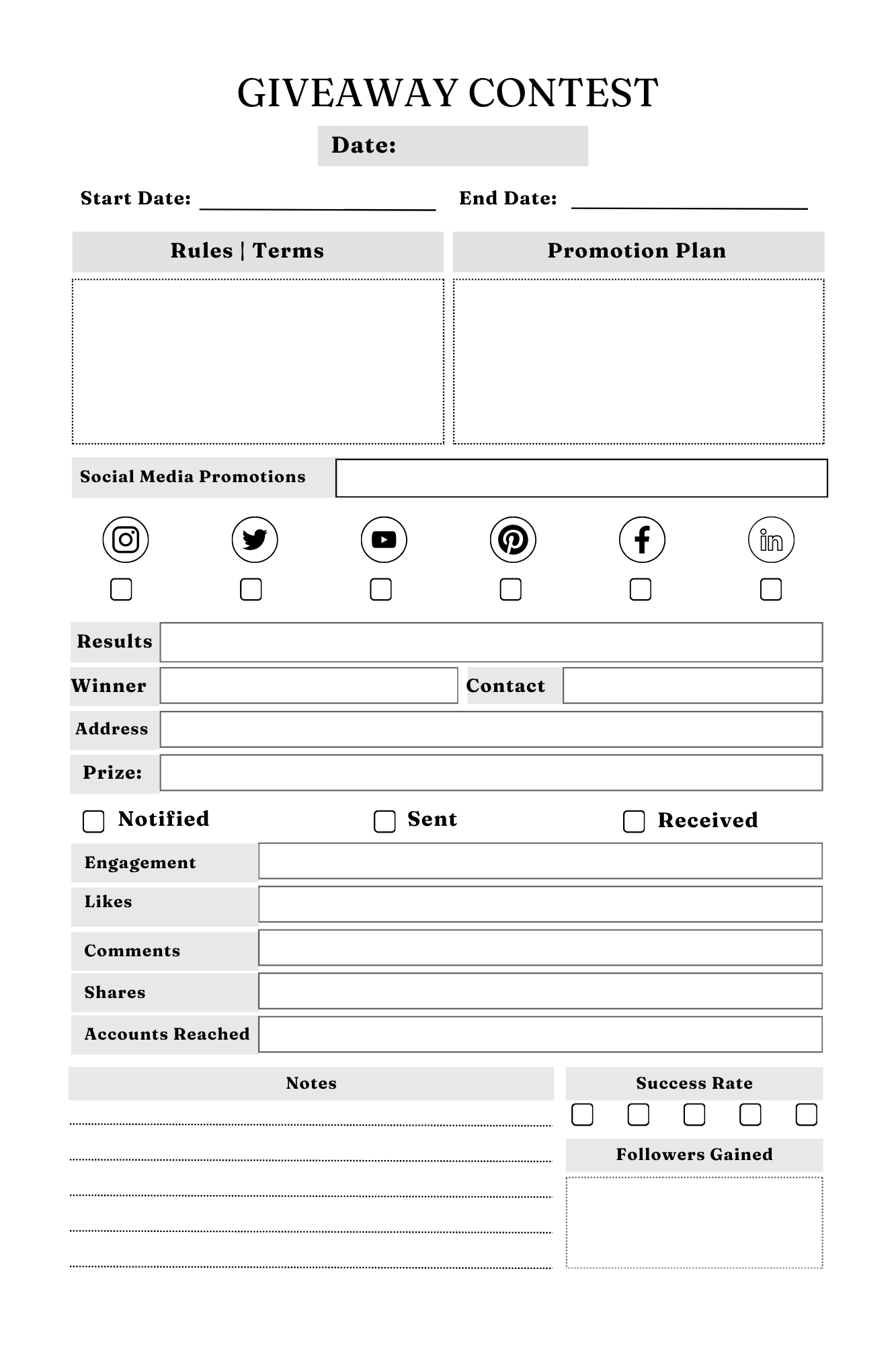 Ultimate Social Media Marketing Planner