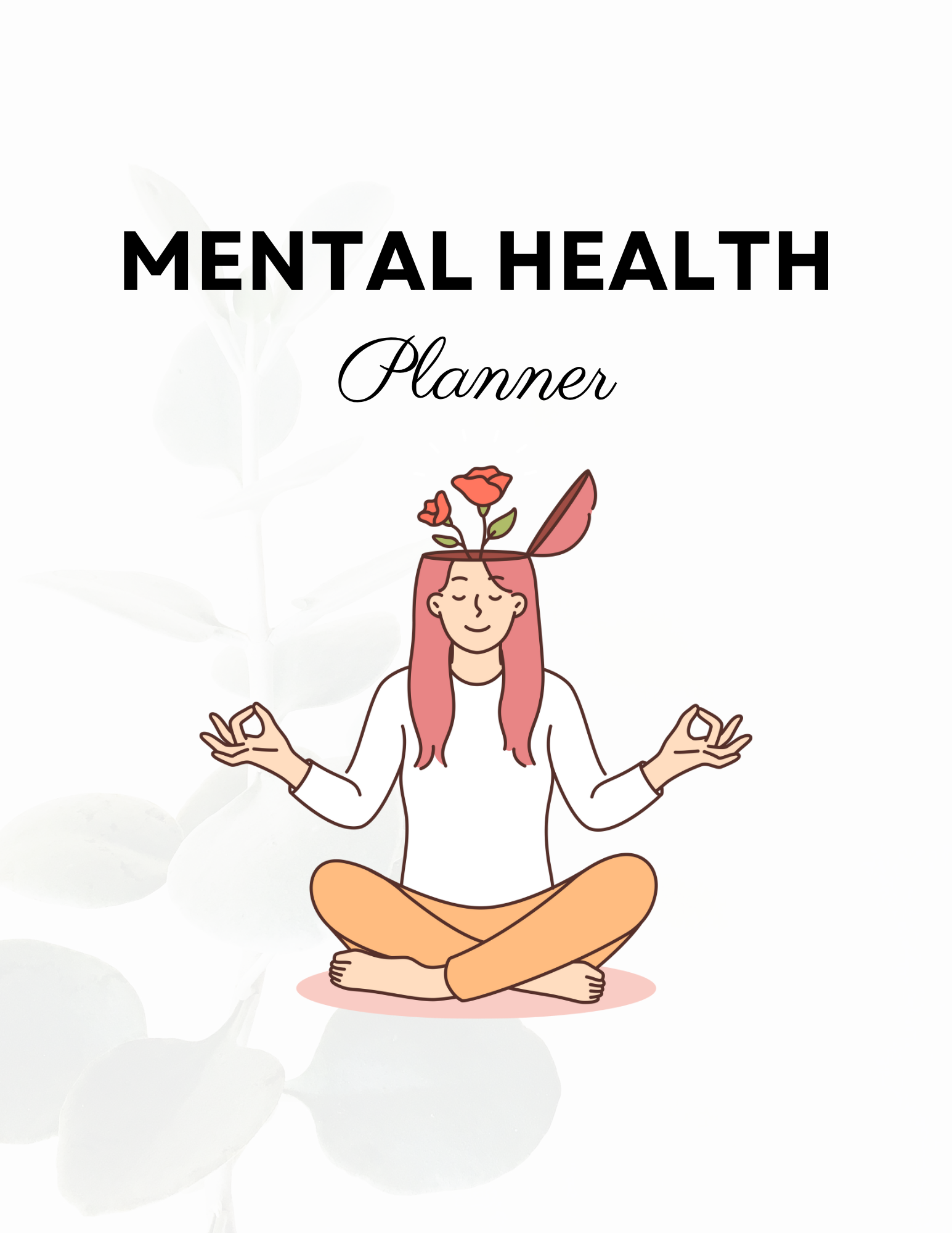 Mental Health Planner 56 Colorful