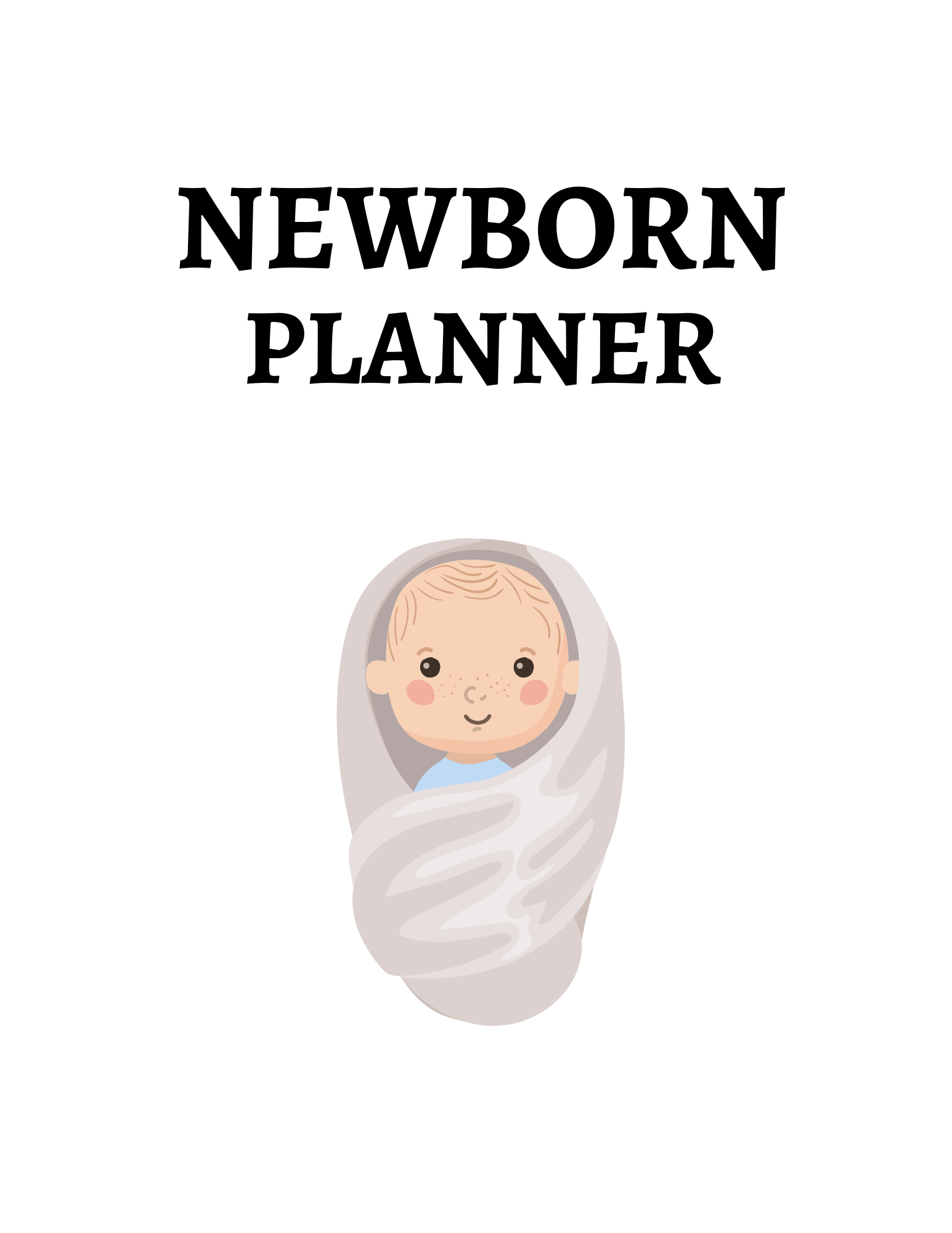 Newborn Baby Planner