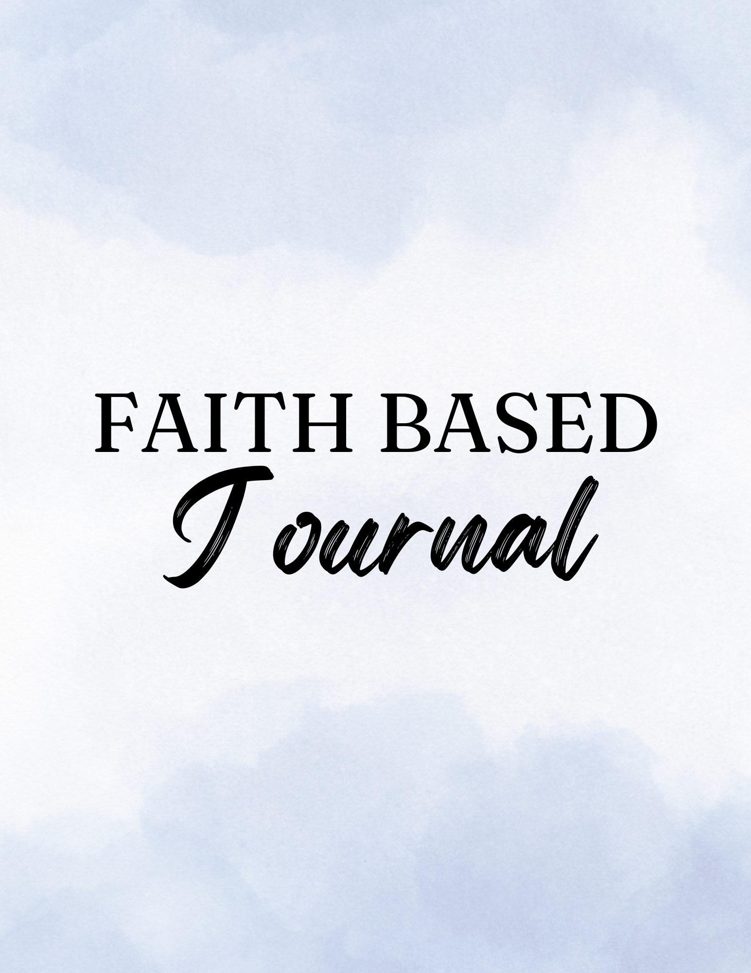 Faith Based Journal