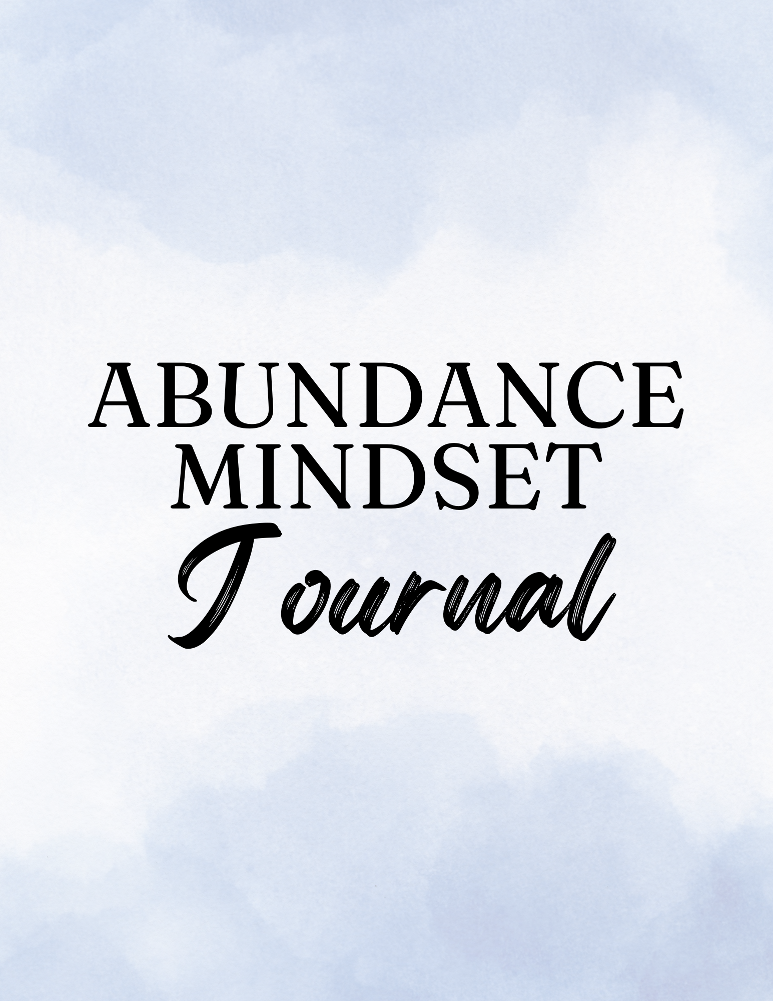 Abundance Mindset Journal