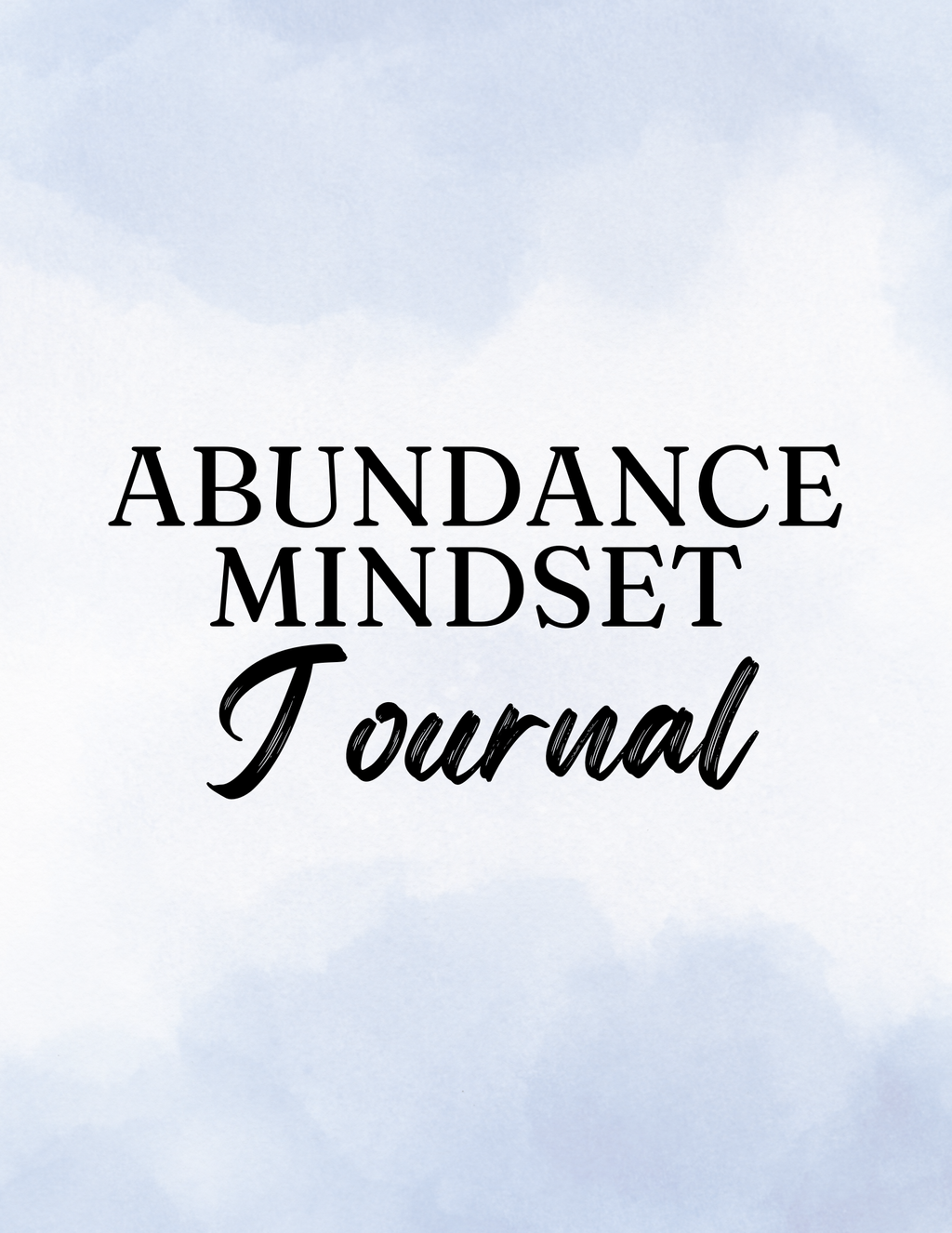 Abundance Mindset Journal