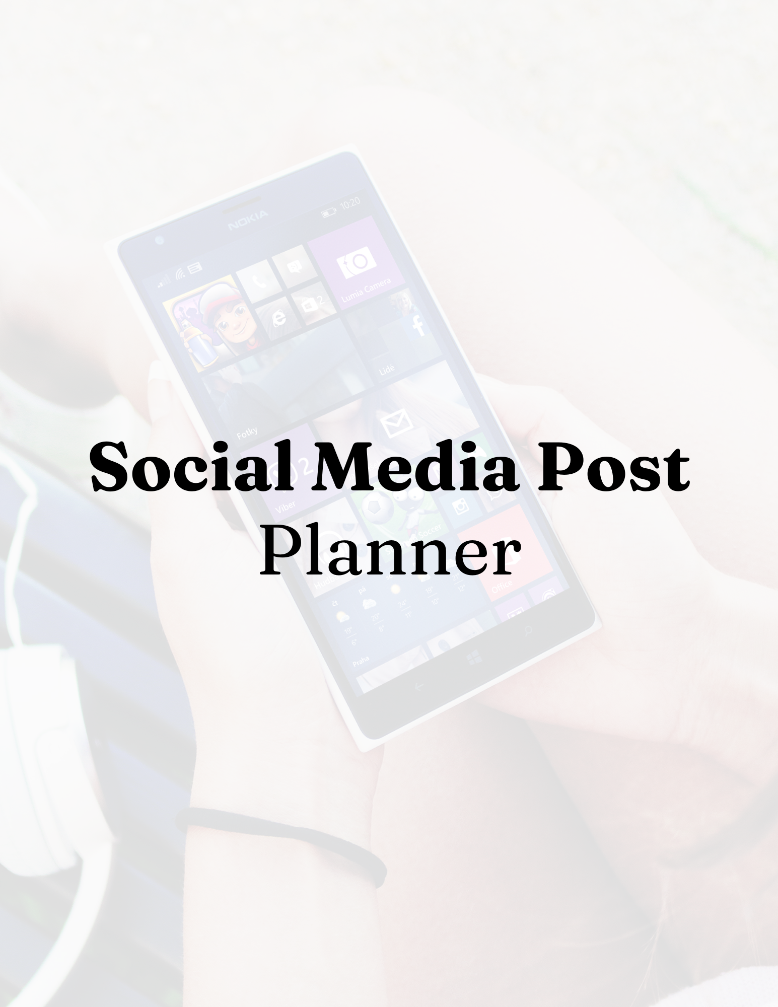 Social Media Success Planner