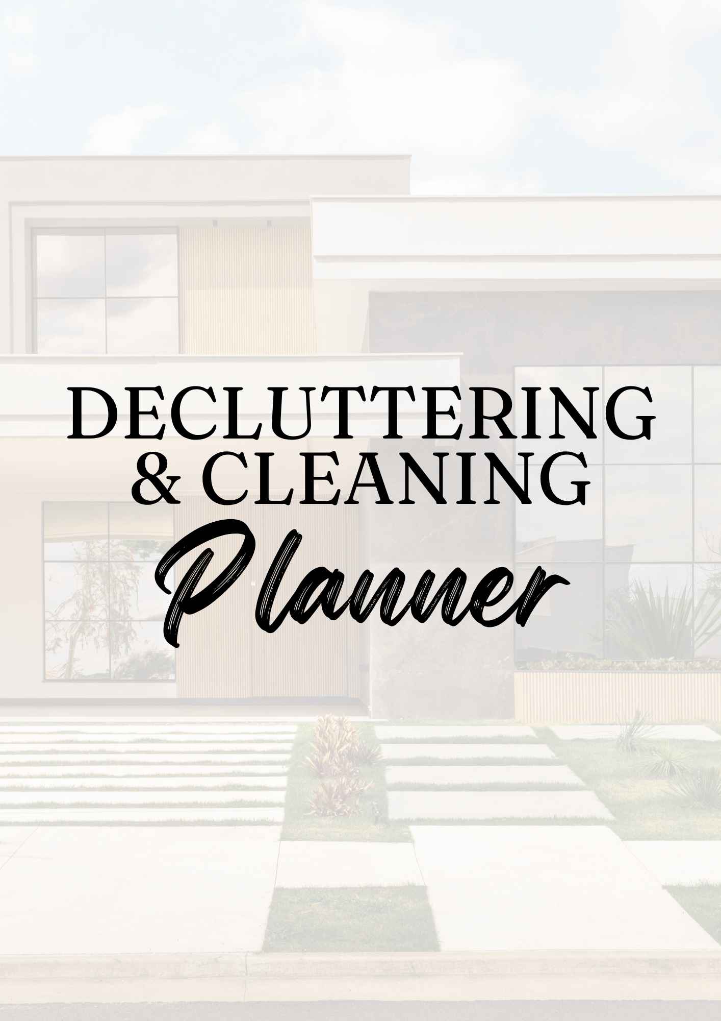 Ultimate Decluttering & Cleaning Planner