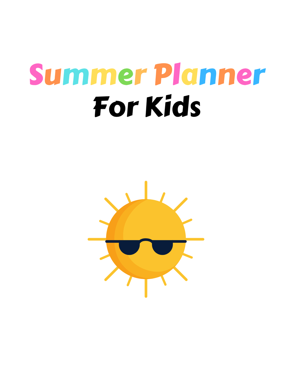 Summer Adventure Planner