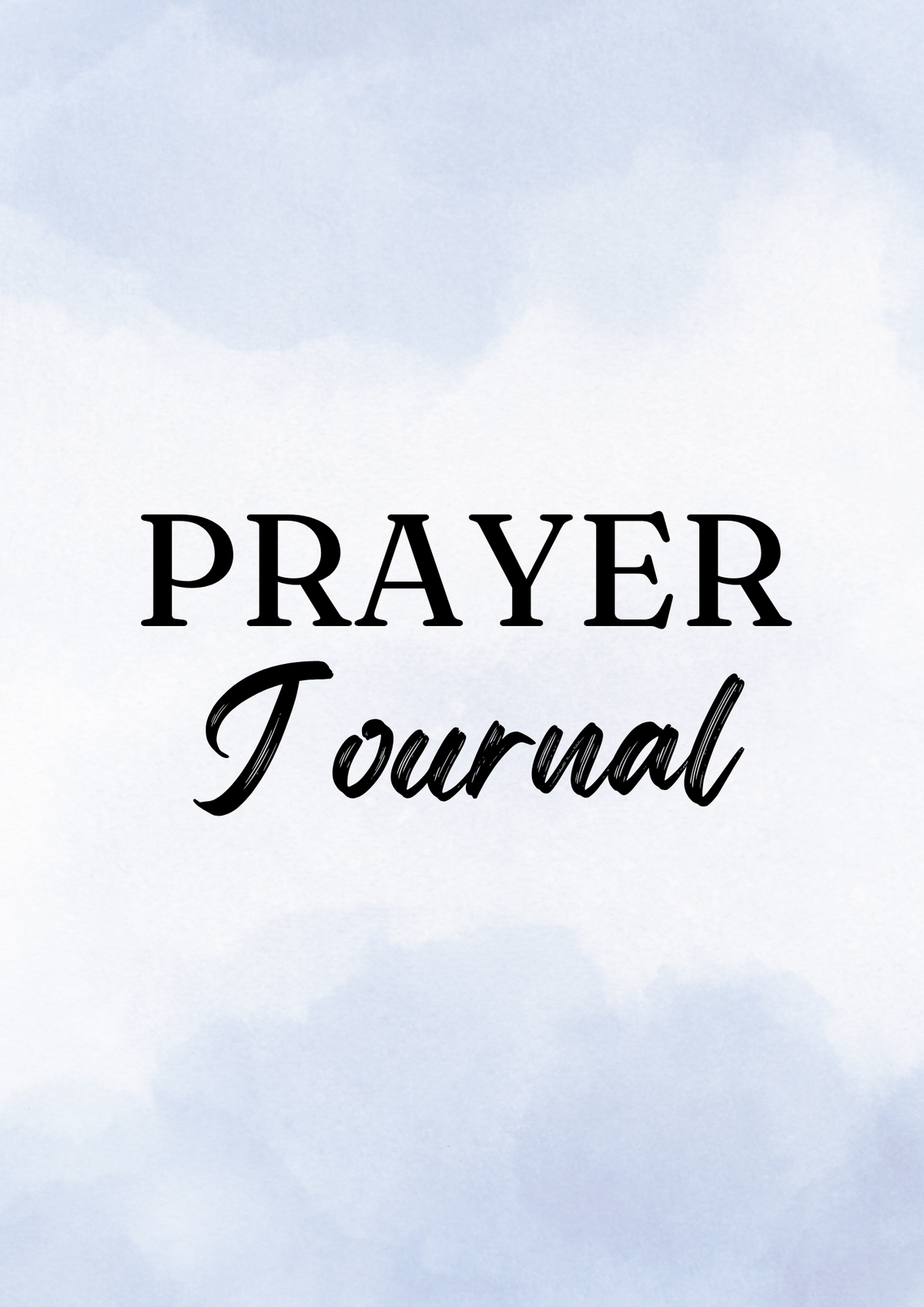 A Prayer Journal