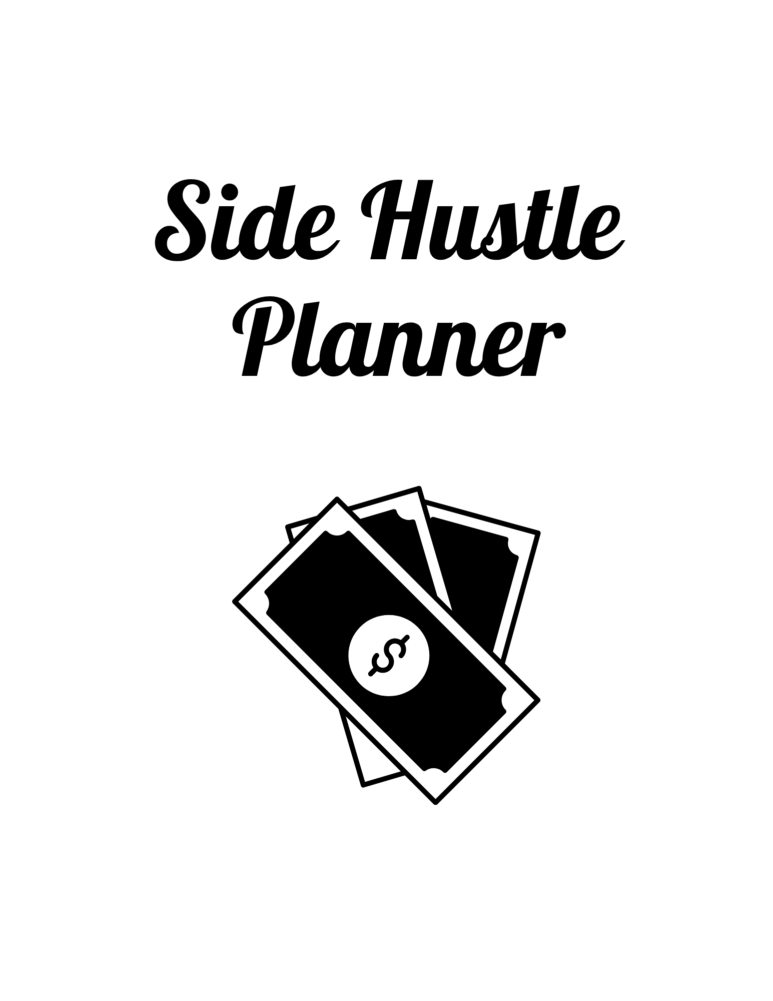 Side Hustle Planner