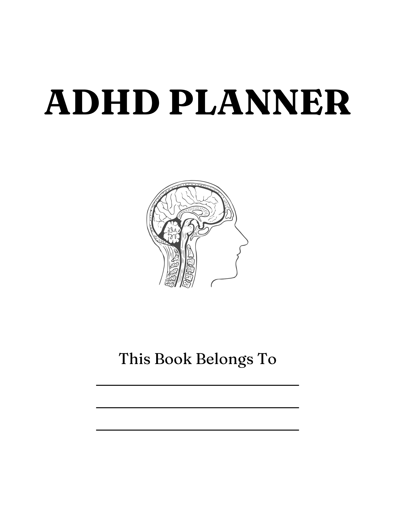 ADHD Wellness Planner