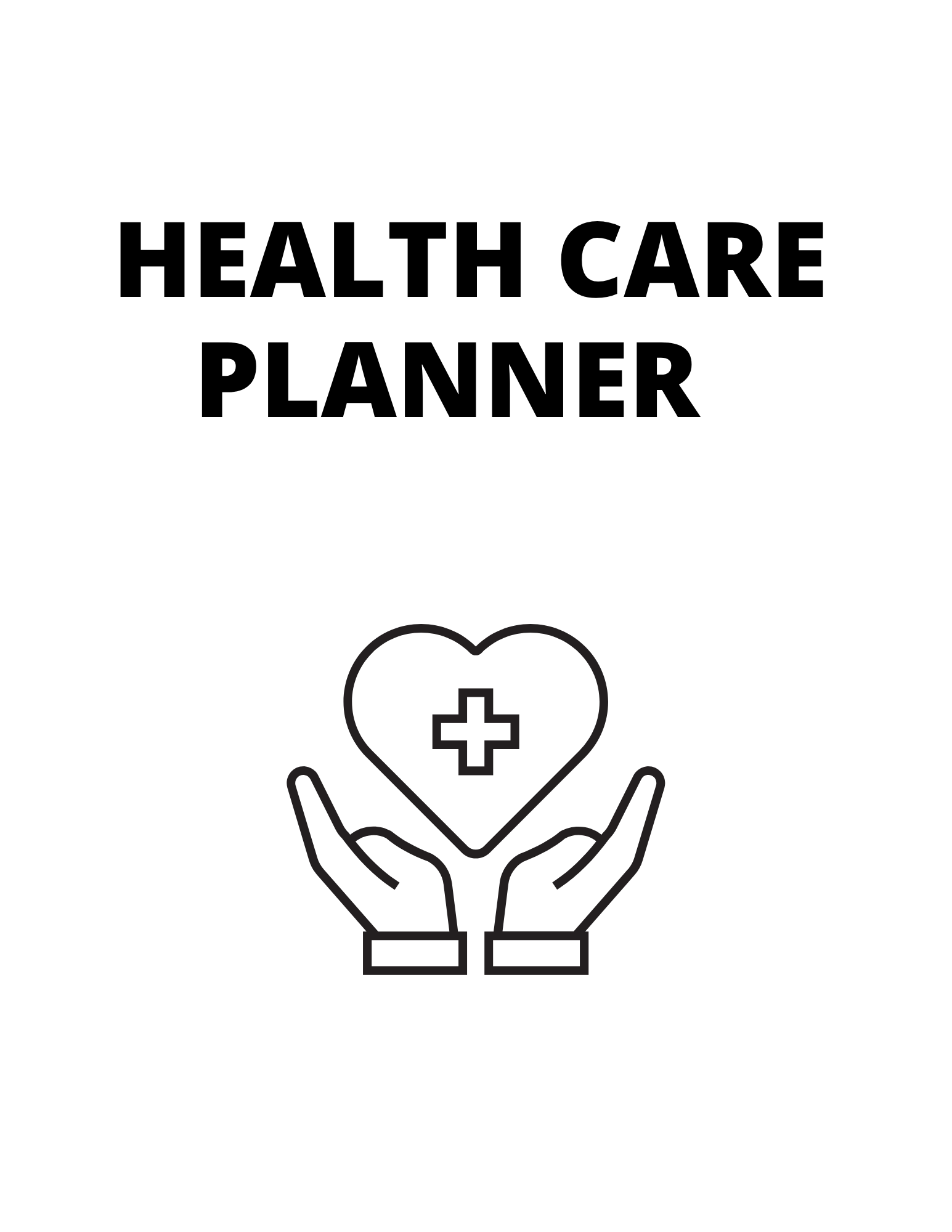 Comprehensive Health Care Planner