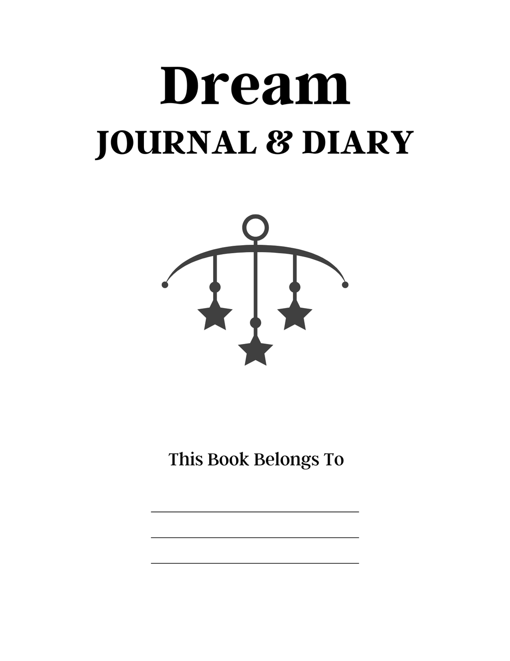 Dream Journal & Diary