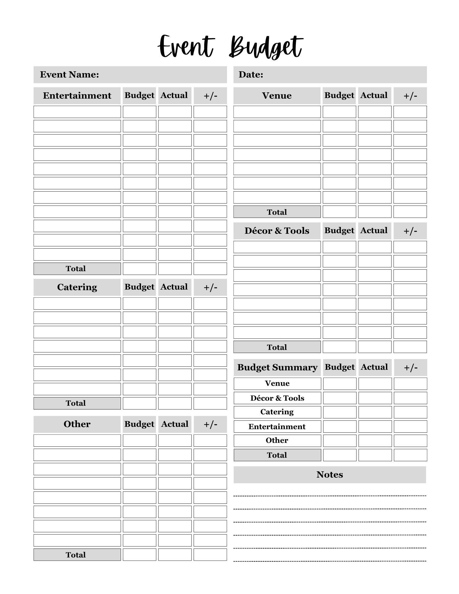 Event Planner
