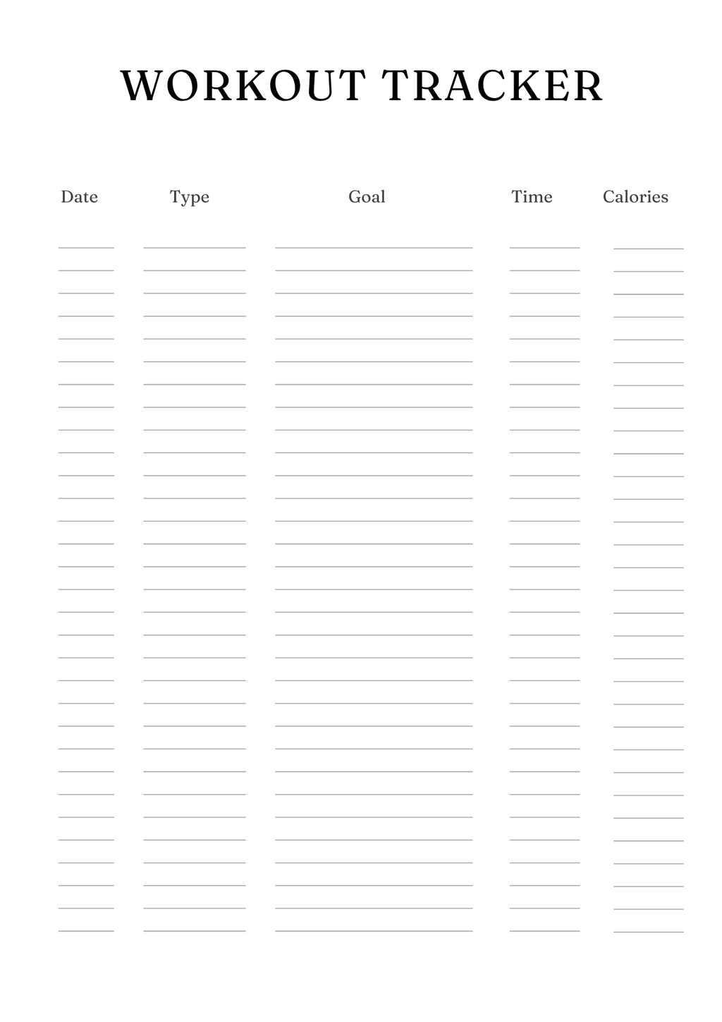 Ultimate Fitness Planner