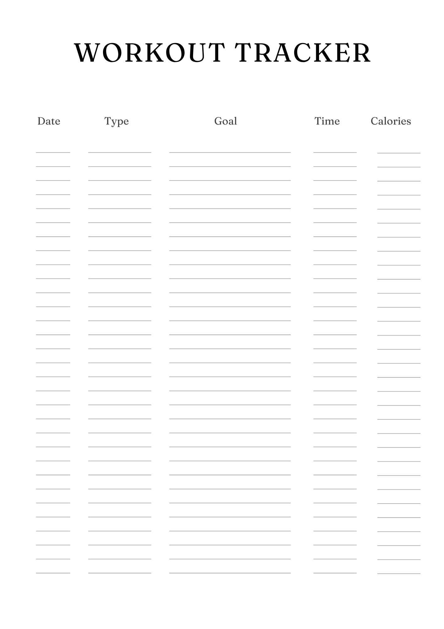 Ultimate Fitness Planner