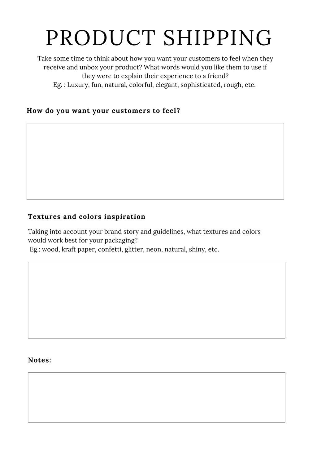 Handmade Business Planner