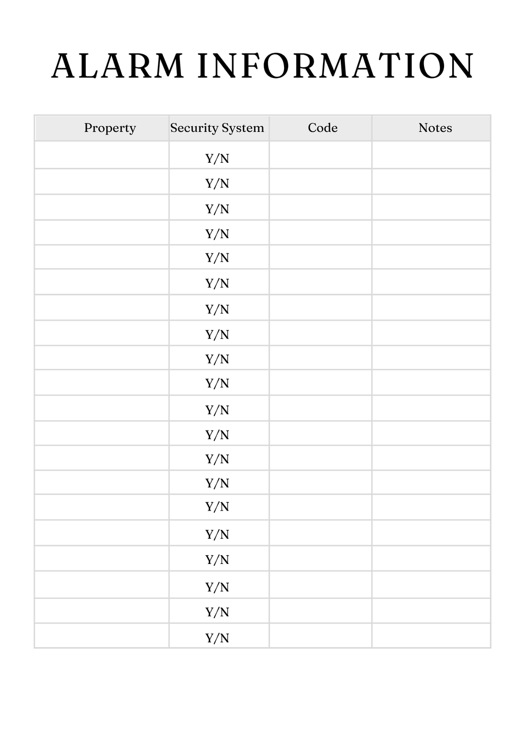 Rental Property Planner